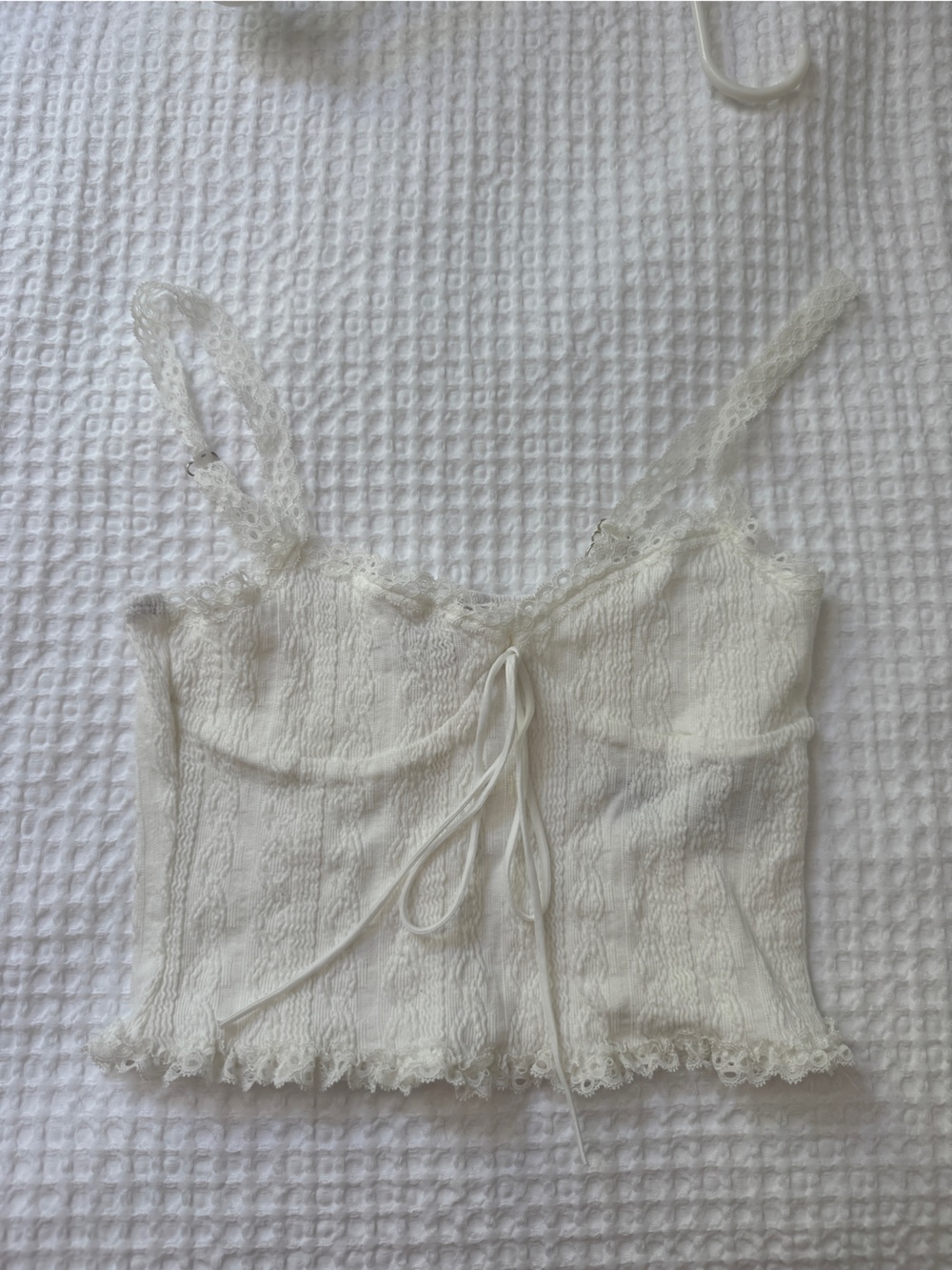 Edikted Lacey Knit Tank Top - Never worn